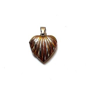 Vintage Sterling Heart Locket